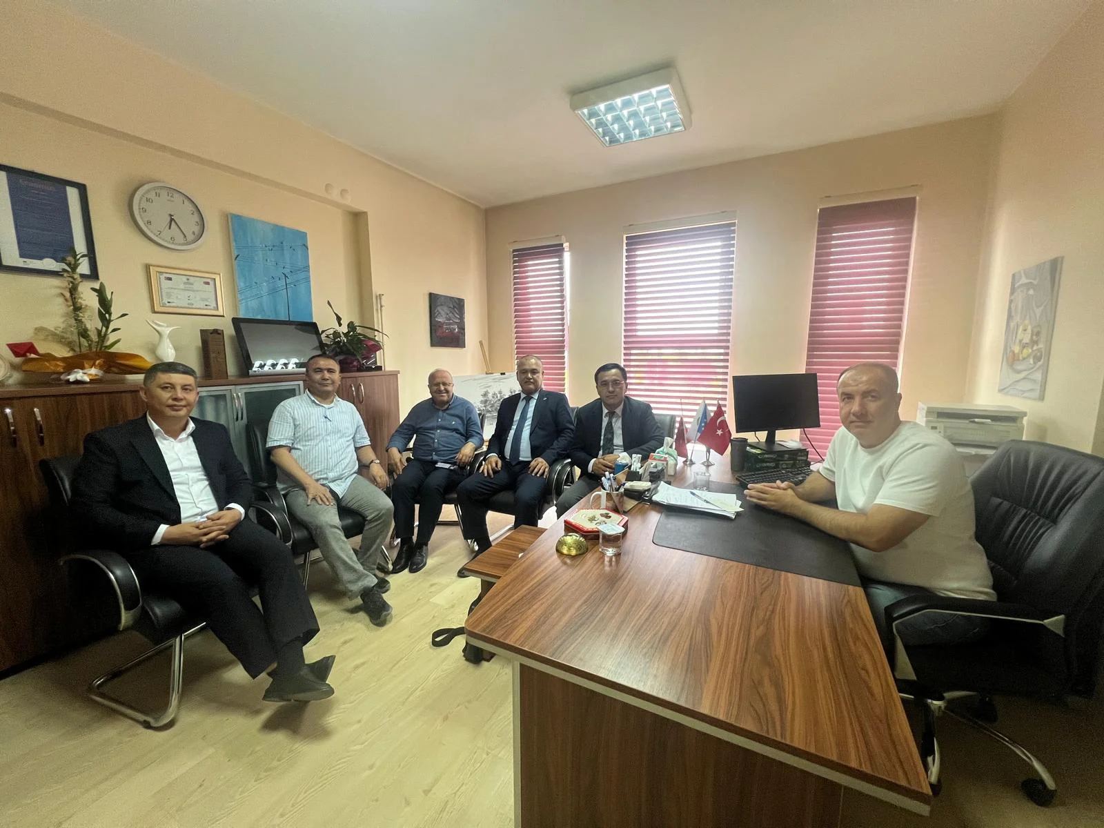 Özbekistan Devlet Dünya Dilleri Üniversitesi Heyeti Selçuk Üniversitesini Ziyaret Etti